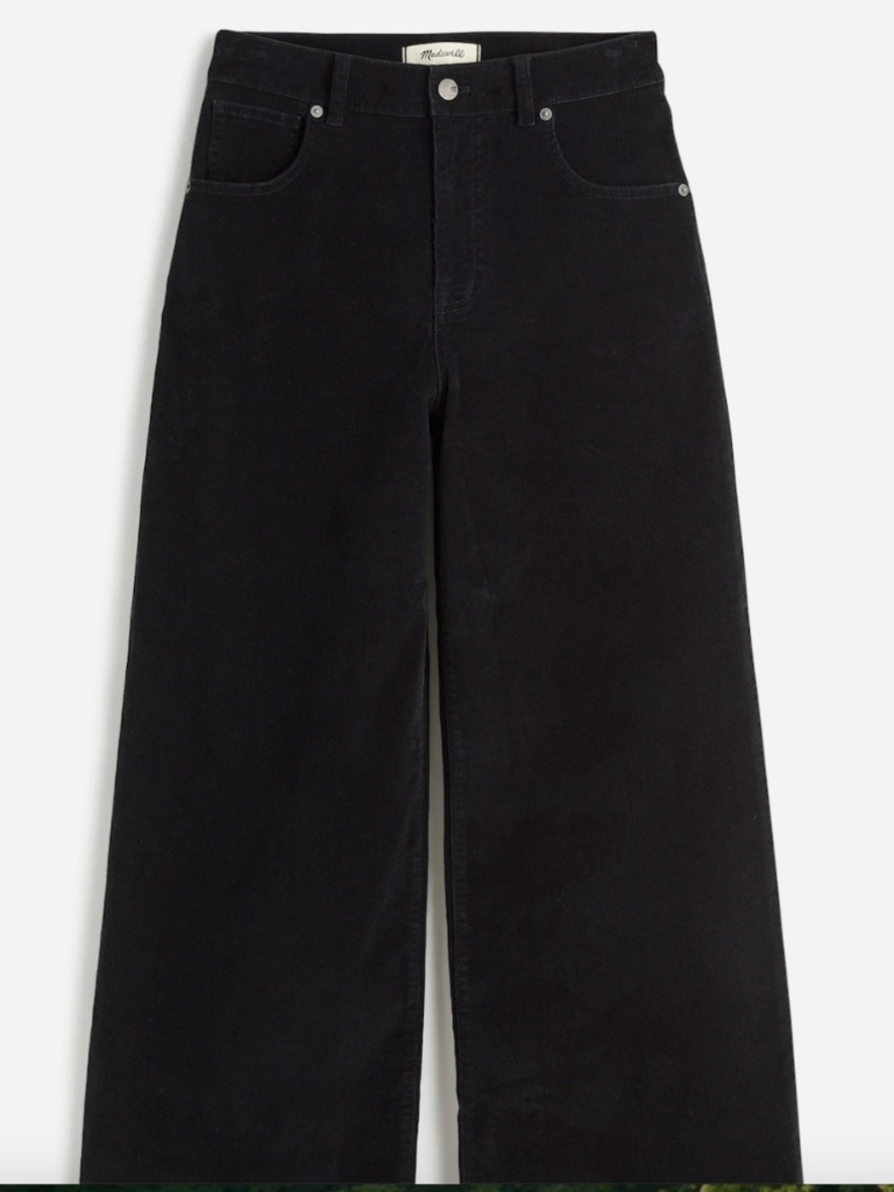 Superwide-Leg Pants in Corduroy